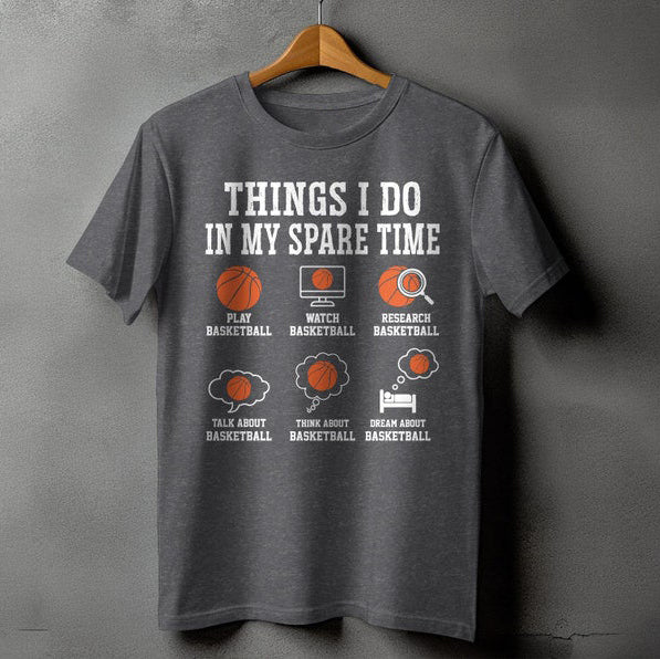 Basketball Lovers Life Theme T-Shirt