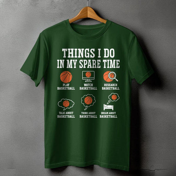 Basketball Lovers Life Theme T-Shirt