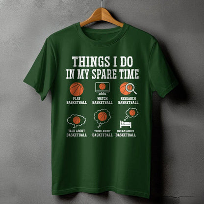 Basketball Lovers Life Theme T-Shirt
