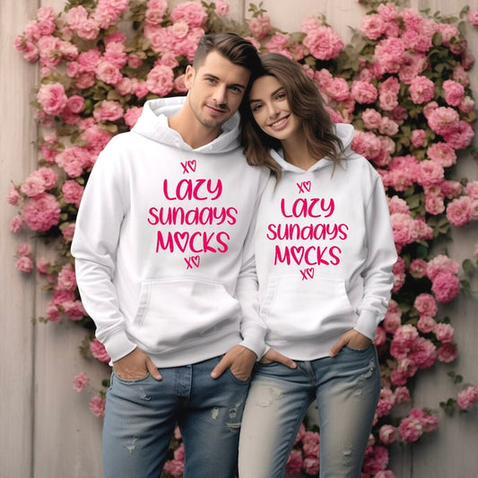 Lazy Sundays M❤CKS Couple Hoodies