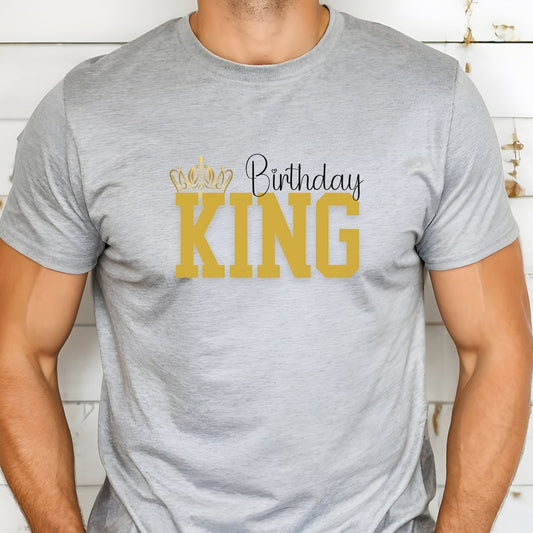 Proudly Birthday King T-Shirt