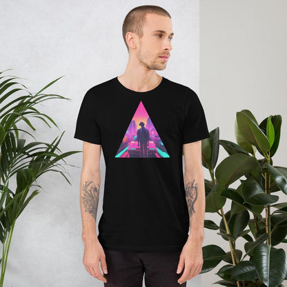 Electric Dreams Neon Triangle T-Shirt