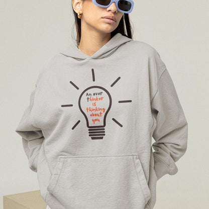 A Thoughtful Mind is Thinking of You – Quote Hoodie