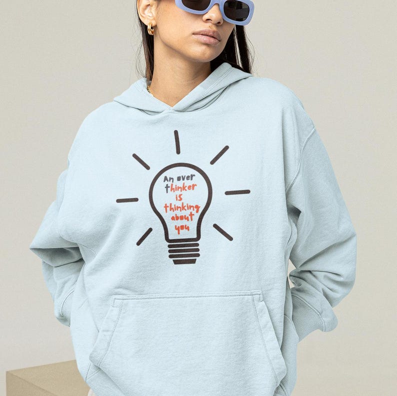 A Thoughtful Mind is Thinking of You – Quote Hoodie