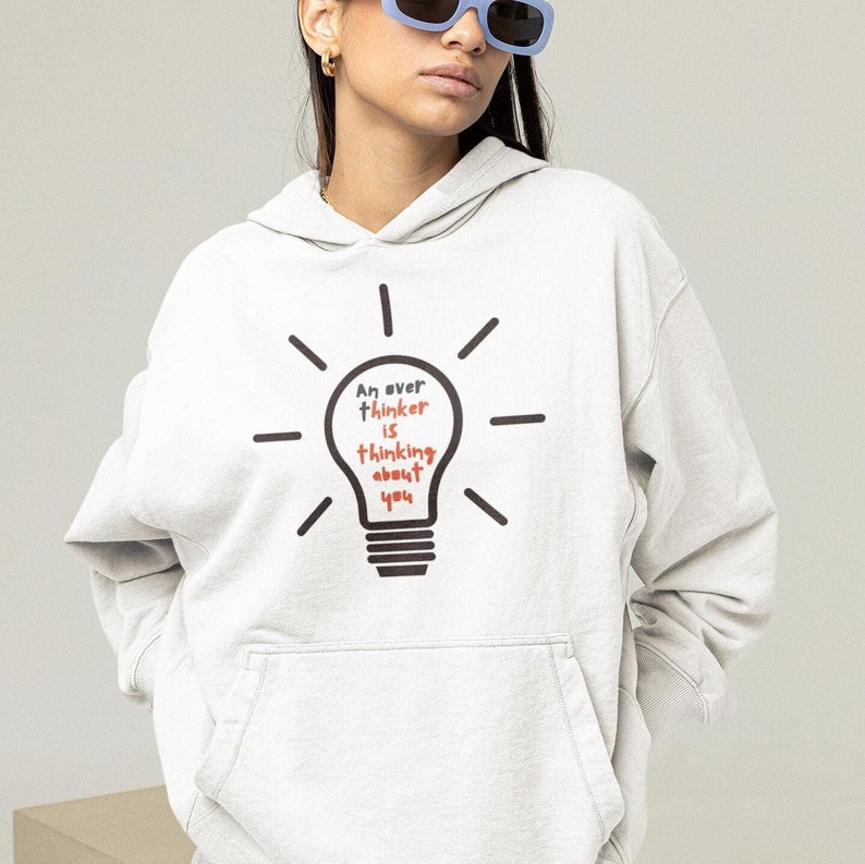 A Thoughtful Mind is Thinking of You – Quote Hoodie