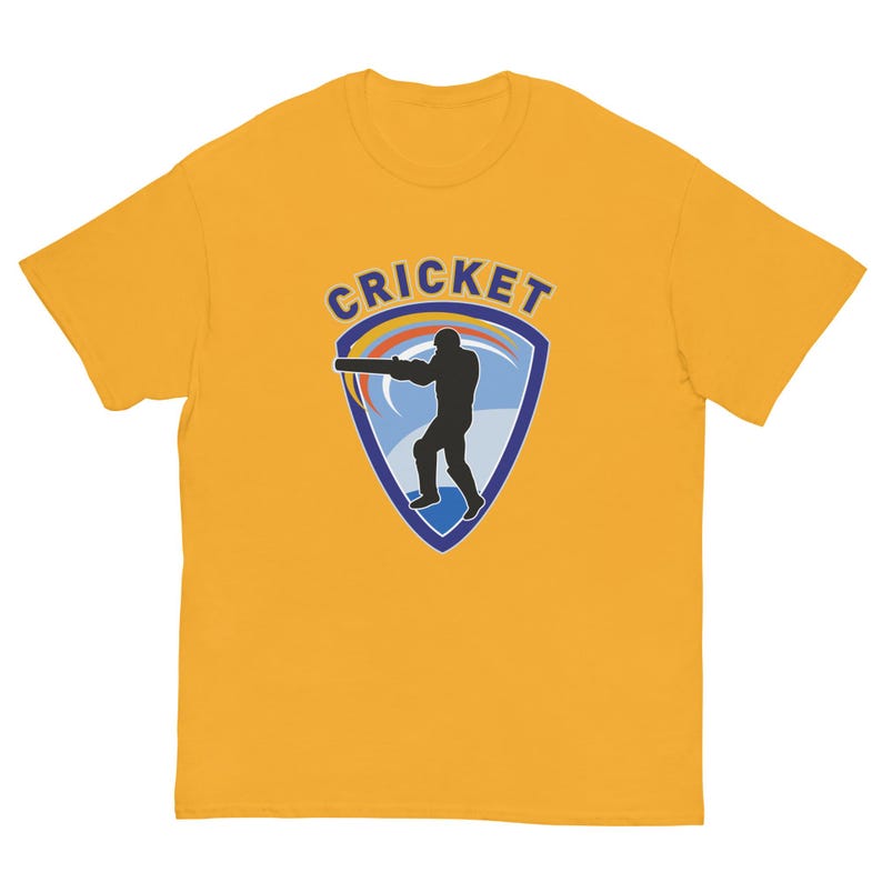 Cricket Shield Theme T-Shirts