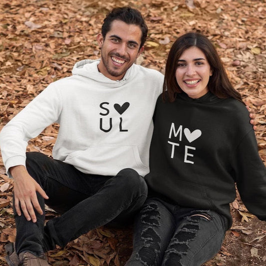 S❤UL M❤ATE Couple Hoodies