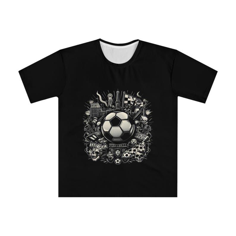 Urban Football Chaos - Football Lover Theme T-Shirt