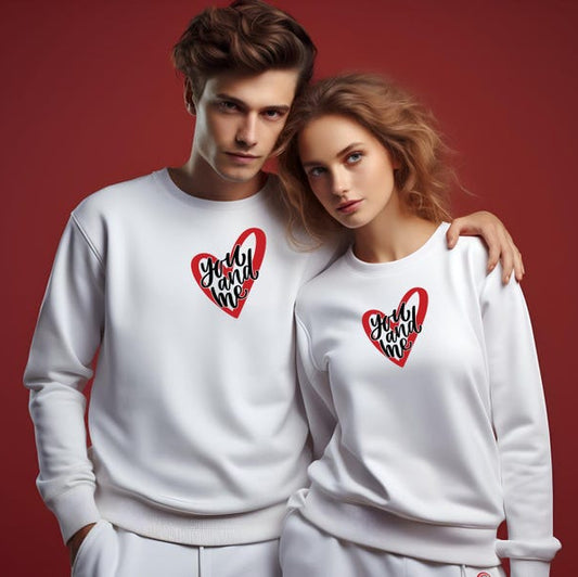 You & Me Couple Long Sleeve T-Shirts