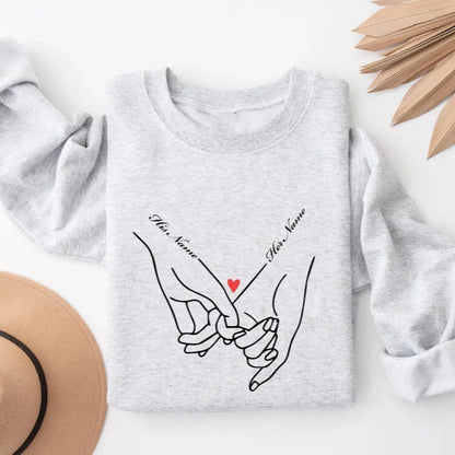 Promise Theme Short Sleeve Couple T-Shirts