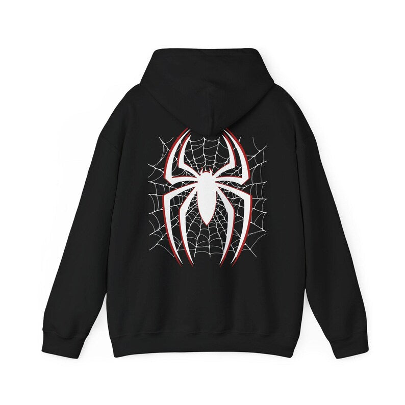 Spider Theme Couple Hoodies