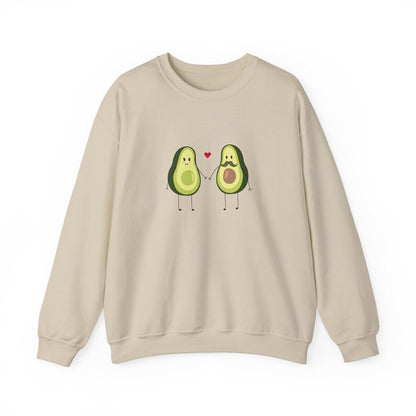 Avacado Theme Full Sleeve Couple T-Shirts