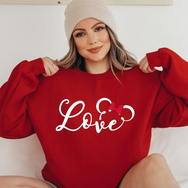 Disney Themed Love Special Long Sleeve Couple T-Shirts