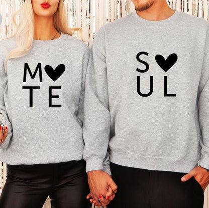 S❤UL M❤ATE Couple Hoodies