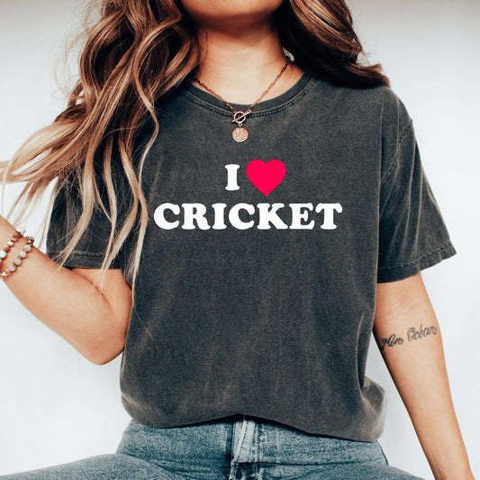 I ❤ Cricket - Cricket Lover T-Shirts