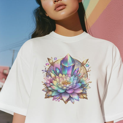 Yoga Meditation Gift: Gemstone Lotus Shirt