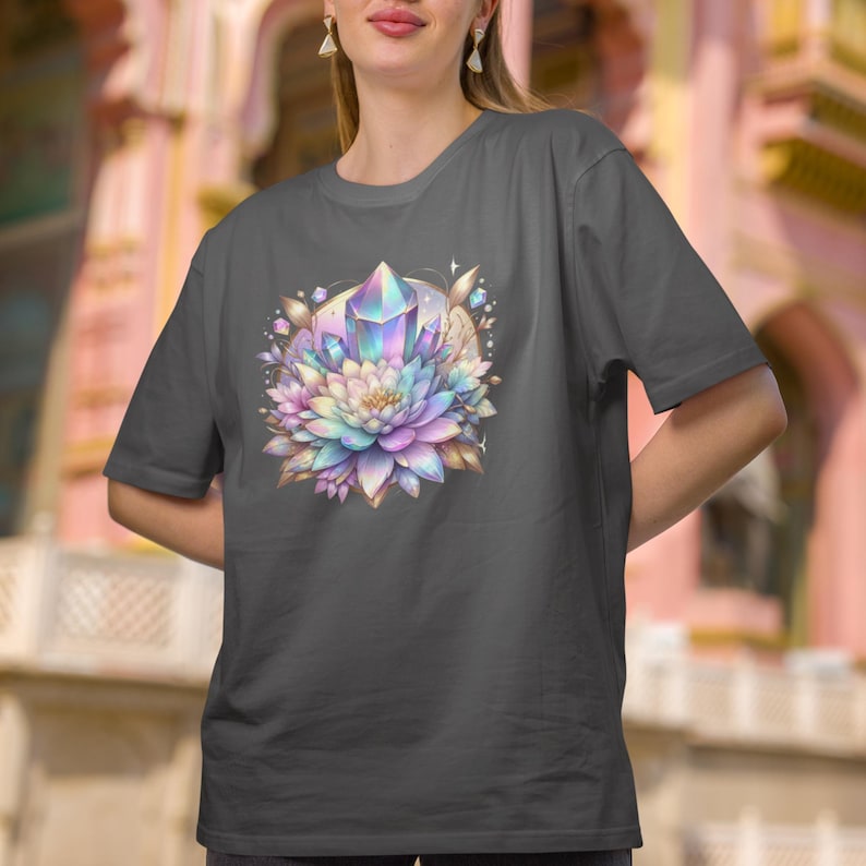 Yoga Meditation Gift: Gemstone Lotus Shirt