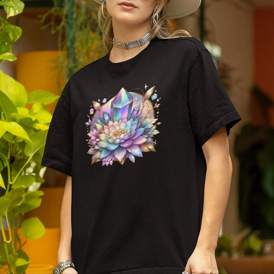 Yoga Meditation Gift: Gemstone Lotus Shirt