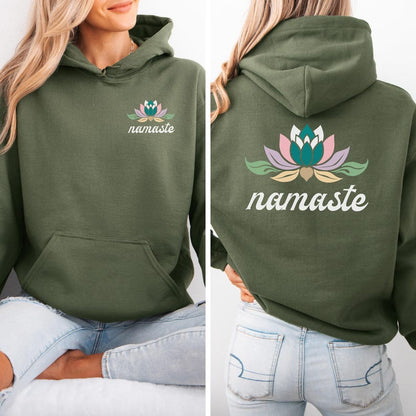 Namaste Couple Hoodies