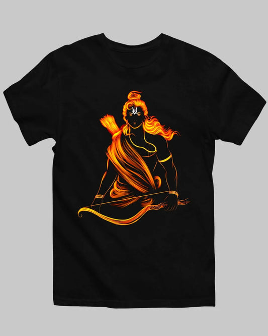 Ram Tilak T-Shirt: Devanagari Script Design