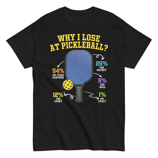 Stay Outta Kitchen Funny Pickleball Quote T-Shirt