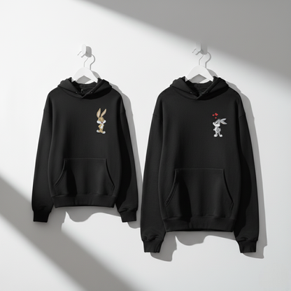 Bugs Bunny & Lola Bunny Couple Hoodies
