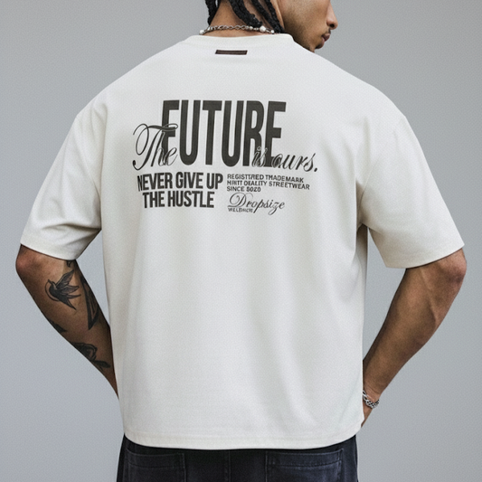 The Future Is Ours Graphic Oversize T-Shirt