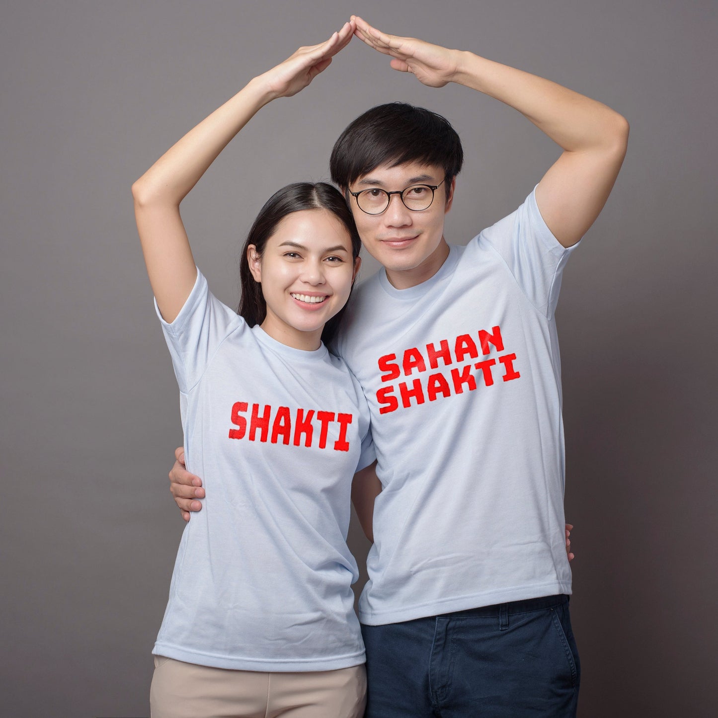 Shakti & Sahanshakti Couple T-Shirts