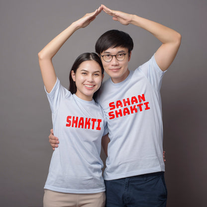 Shakti & Sahanshakti Couple T-Shirts